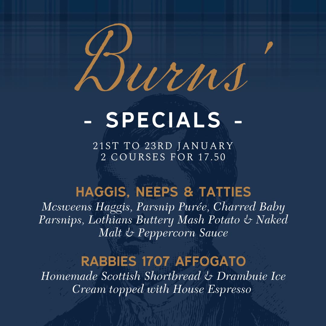 Burns Specials at Element Bar in Edinburgh